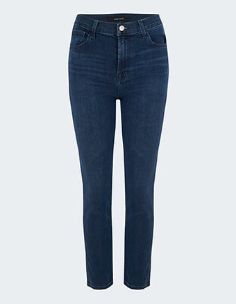 J BRAND - Ruby Cropped Jean In Nightshade