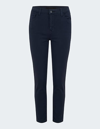 J BRAND - Ruby Cropped Jean In Dark Iris