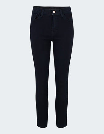 J BRAND - Ruby Cropped Jean In Bluebird