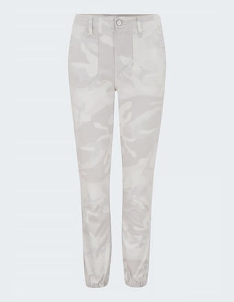 Mayslie Jogger In Beige Camo