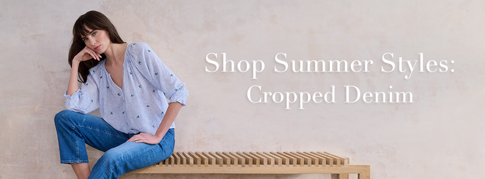 Shop Summer Styles: Cropped Denim