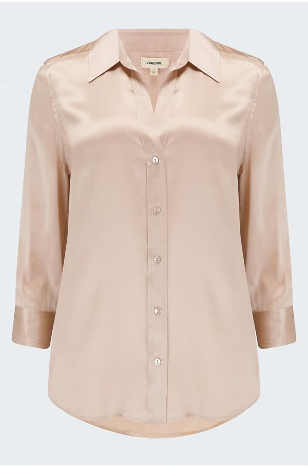 dani blouse in petal