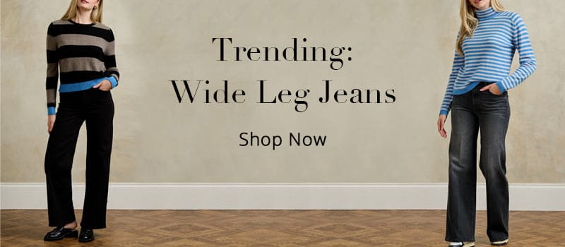 Trending: Wide Leg Jeans