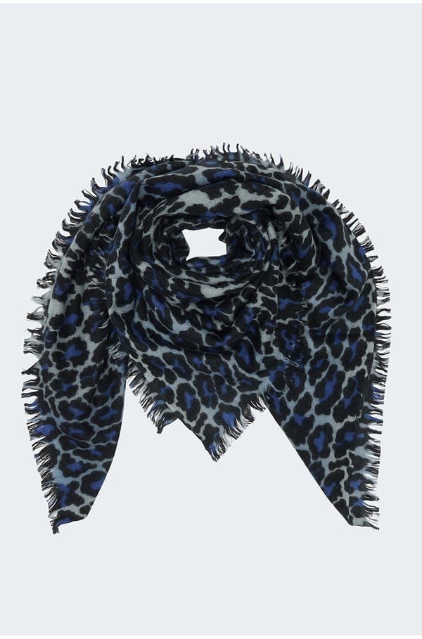 edmond scarf in blue