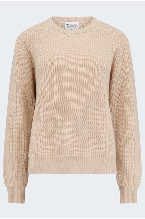 mercer jumper in buttermilk