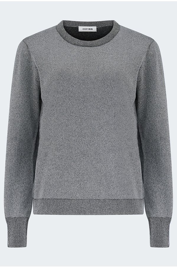 colette jumper in silver