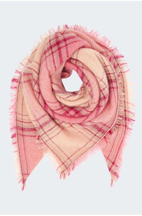 malia scarf in pink