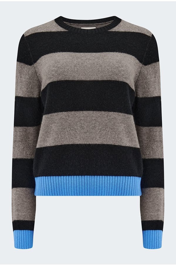 contrast stripe crew in black sky