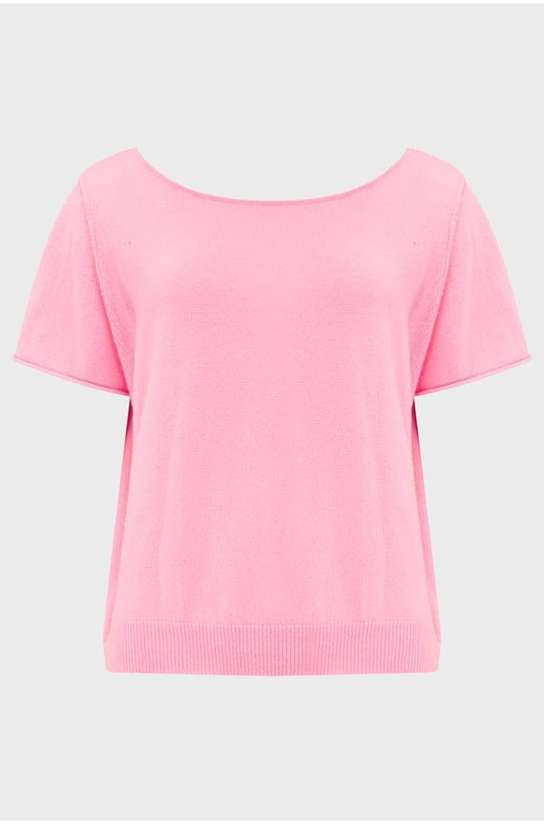 biarritz reversible tee in lollipop