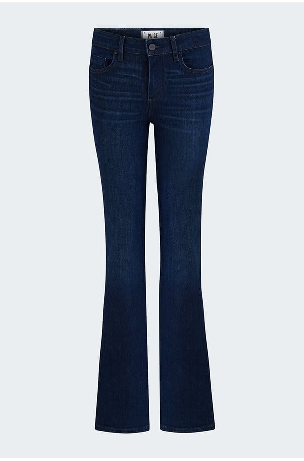 high rise laurel canyon bootcut jean in snap dragon