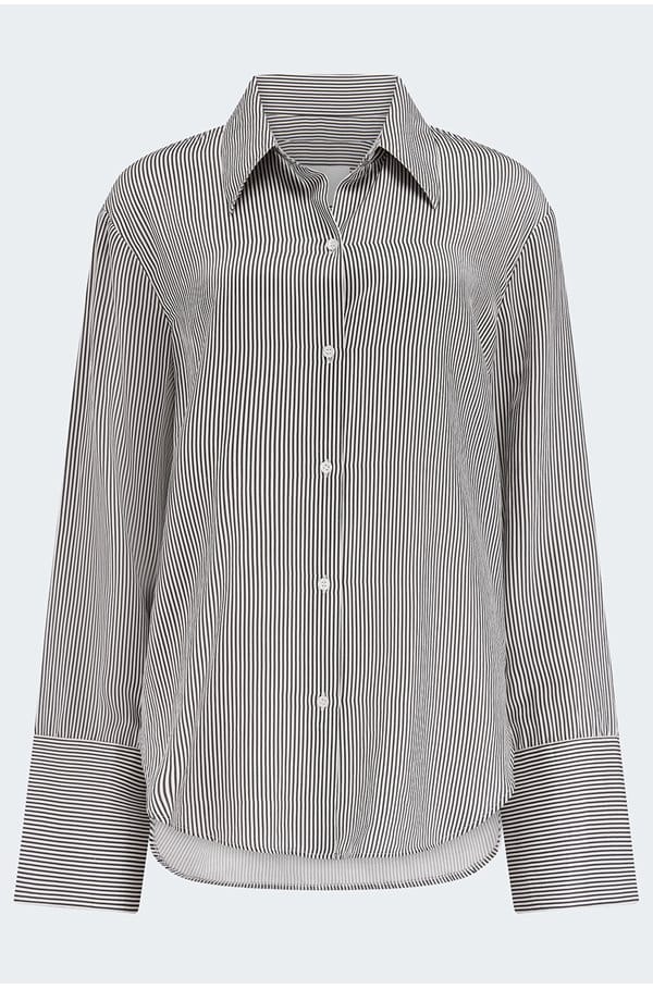 camilia shirt in venetian stripe