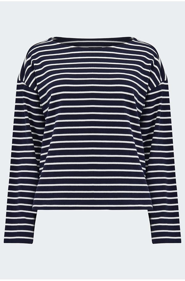 macy top in nautical stripe