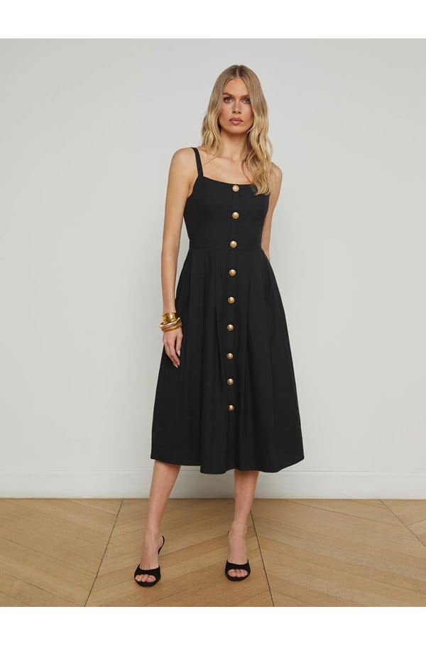 esmerelda dress in black