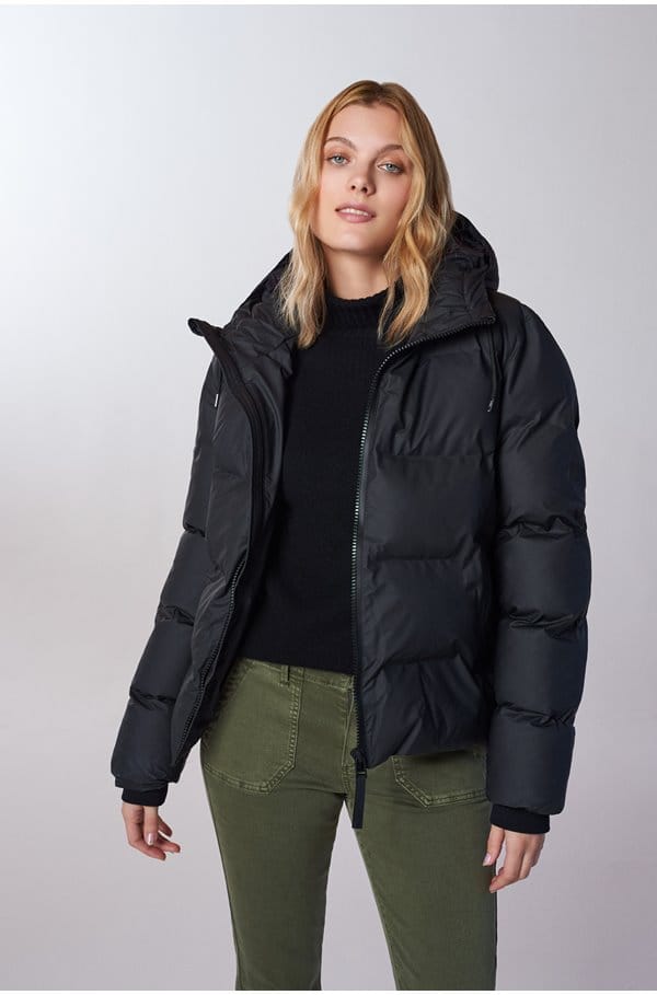 Trilogy Stores | 1506 Puffer Jacket in Black