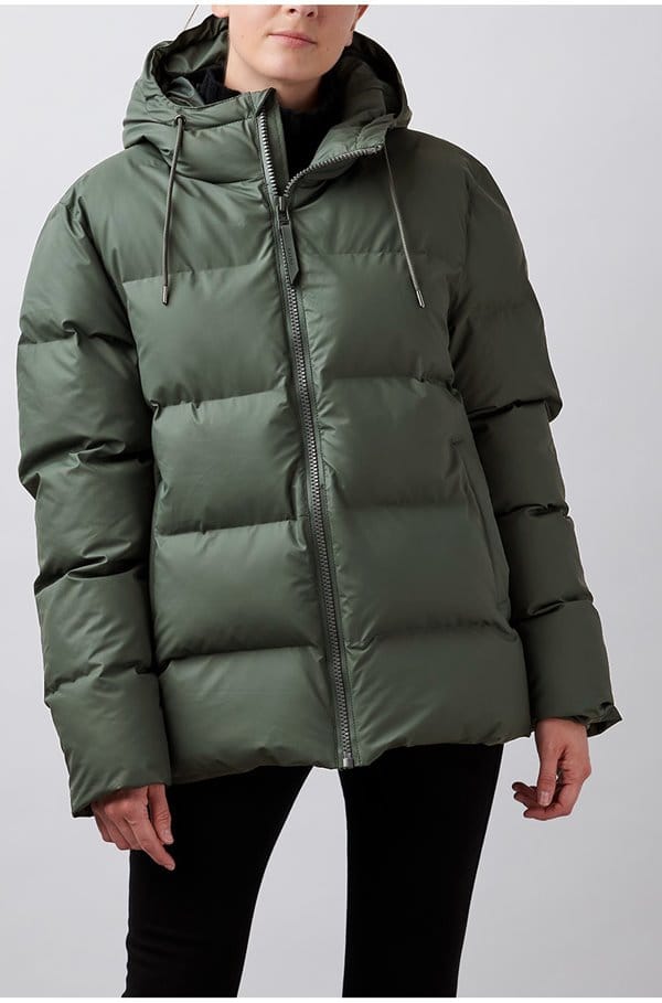 Trilogy Stores | 1506 Puffer Jacket in Green