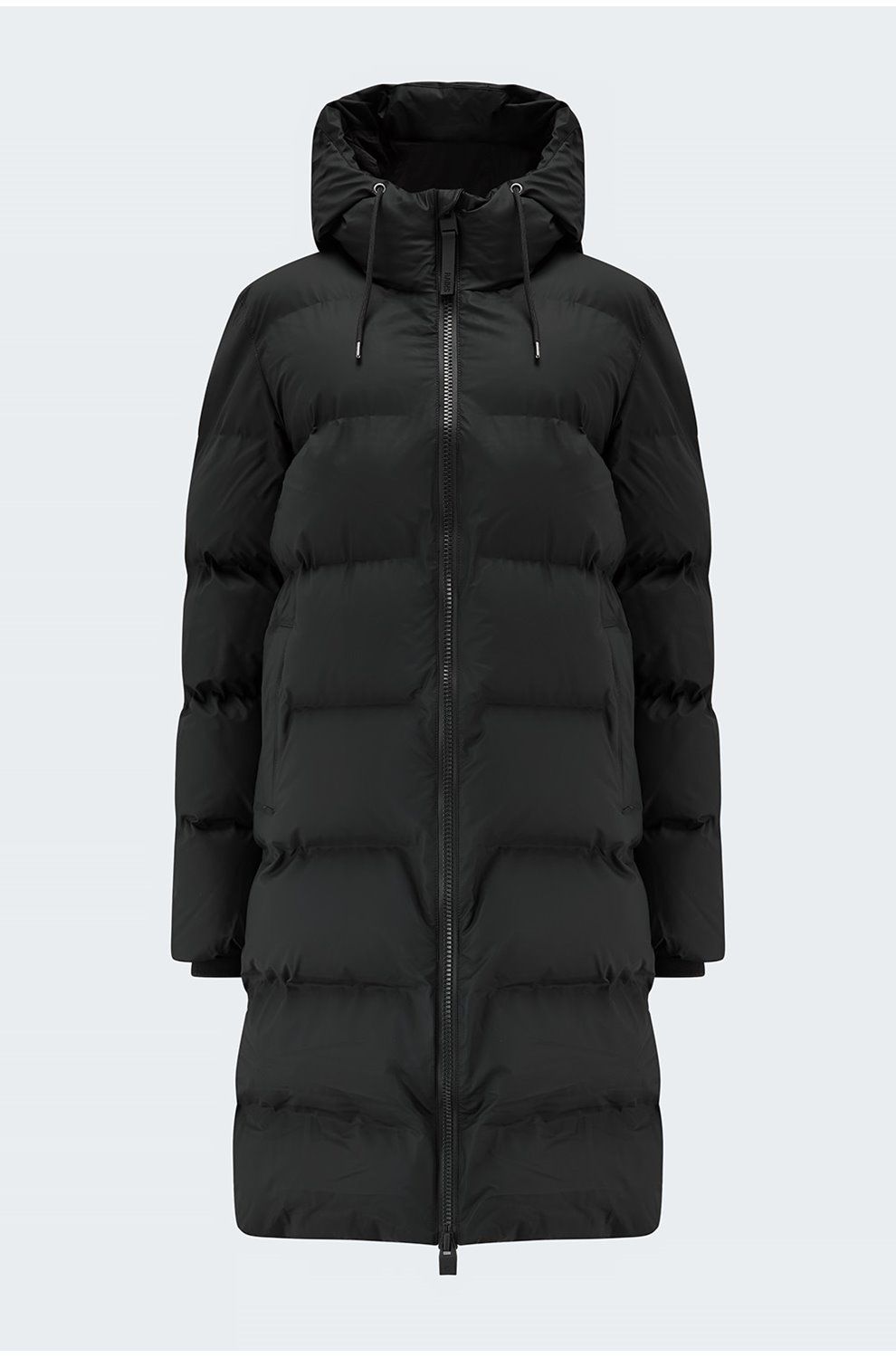 Trilogy Stores | Long Puffer Jacket in Black
