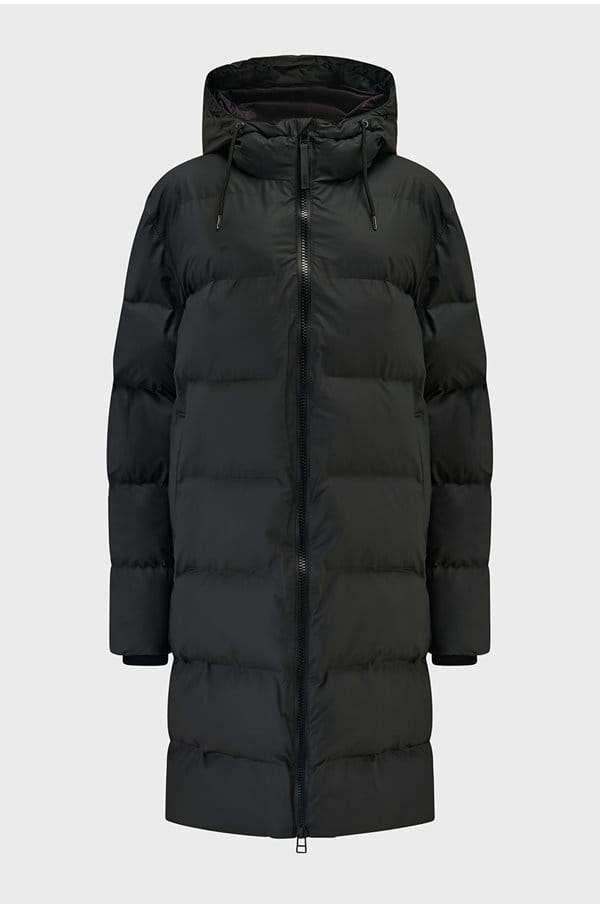 long puffer in black