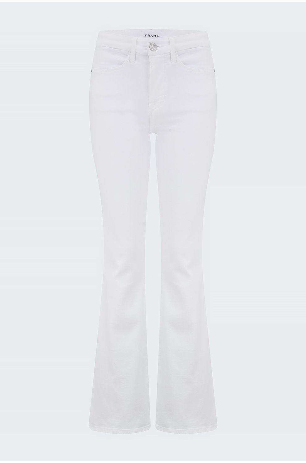 Trilogy Stores | Le Easy Flare Raw in Blanc
