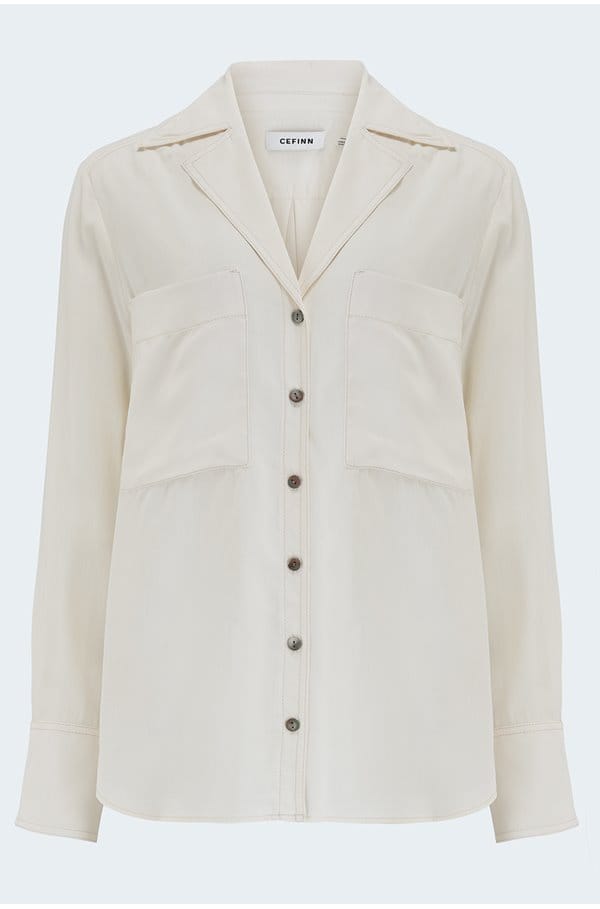 spencer shirt in cream