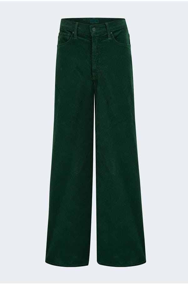 the ditcher roller zip sneak in dark green cord