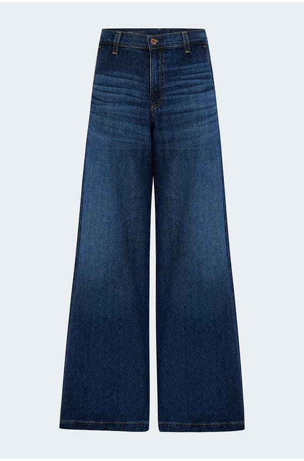 stella wide jean in plume