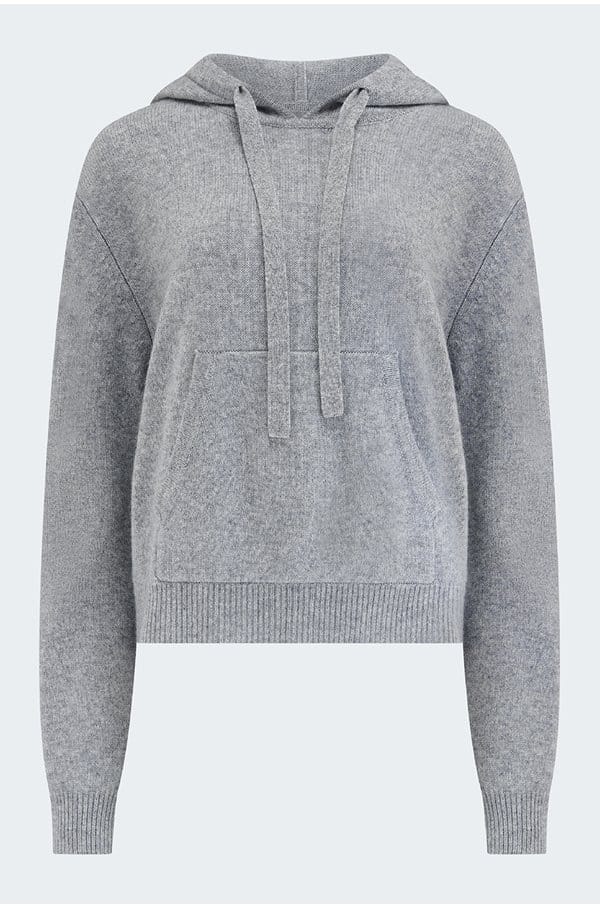 hoodie in modest mid grey