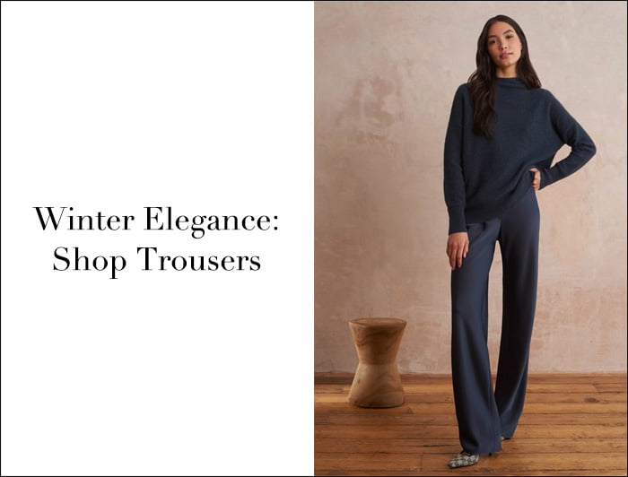 Winter Elegance: Shop Trousers