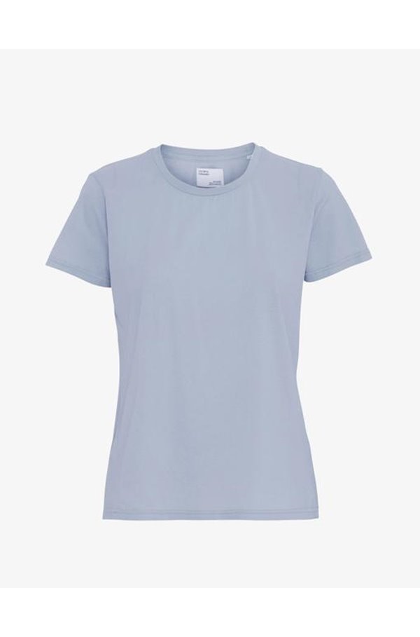 Trilogy Stores | Organic Tee Shirt in Powder Blue