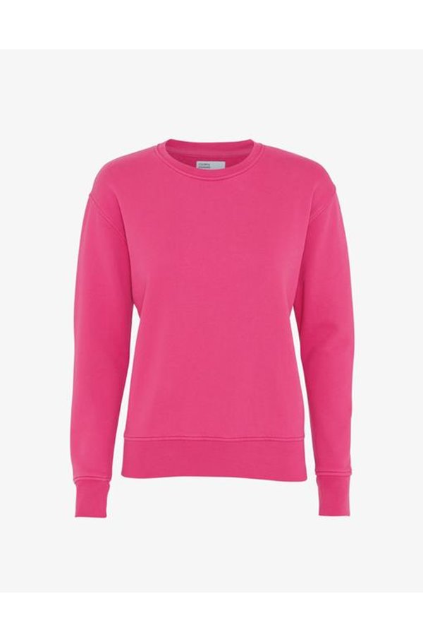 Colorful Standard - Organic Classic Crew Sweatshirt In Bubblegum Pink