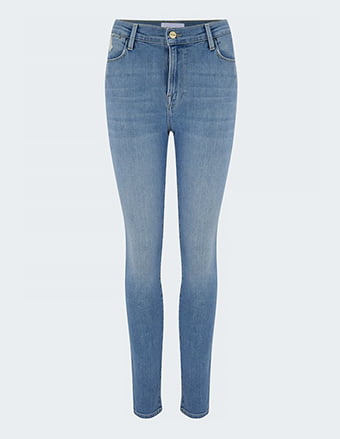 FRAME - Le High Skinny Jean In Overturn