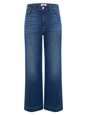 PAIGE - Anessa Crop Wide Leg Jean in Big Bear