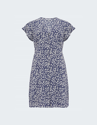 Helena In Navy Camellia